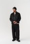 Kashlock Collared Cashmere Fabric Zipper Snap Closure Pocket Detailed Men's Coat - 2