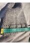 Hand-knitted hat with decorative cuff - 7