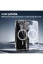 (Mika Magsafe) iPhone 16E/17E Magsafe Case Hard Mica (Non-Yellowing) Transparent Thin Slim Fit Cover Clear - 4