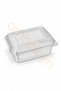 400 Pieces of 1250 Cc Leak-Proof Container with Curved Lid – Transparent Plastic Food Storage Container