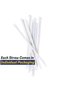 Colourful Plastic Drinking Straws, 6mm 500 Pieces, Long and Flexible - Ideal for Parties and Everyday Use - 4