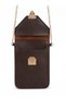 Women's Chain Strap Two-Compartment Phone Bag Lockable Mini Crossbody Bag - 5