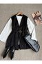 Alpaca Cashmere Vest - 4547 - Black