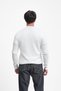Cotton Lycra Thin Ribbed Collar Buttoned Slim Fit Knitwear Sweater - 3
