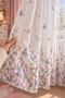Children's Room Tulle Curtain with Butterfly Figures