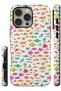 Compatible with iPhone 15 Pro Max - Colorful Fish, Double Layer Cover, Glossy Surface Protective Case - 2