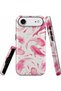 iPhone 17 Air Compatible - Pink Fishes, Double Layer Cover, Glossy Surface Protective Case
