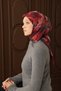 Velora Scarf Flower Dark Purple - 4