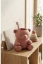 3D Printed Cute Bear Figurine Pen Holder & Desktop Organizer - Decorative Mini Flower Pot (10 cm) - 2