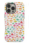 Compatible with iPhone 15 Pro Max - Colorful Fish, Double Layer Cover, Glossy Surface Protective Case