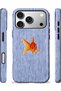 Compatible with iPhone 18 Pro Max - Striped Fishes, Double Layer Cover, Glossy Surface Protective Case - 2