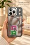 Premium Matte Case with Magsafe Stand and Camera Protection, Compatible with iPhone 18 Pro Max, with Gift Lens - 2