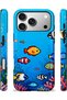 متوافق مع iPhone 17 PRO - تصميم أسماك استوائية، غطاء مزدوج الطبقات، حافظة واقية ذات سطح لامع - 2