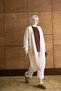 Women's Cardigan with Knitted Pattern on the Sleeves