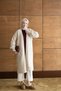 Women's Cardigan with Knitted Pattern on the Sleeves - 2