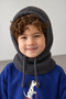 Children's Knitwear Knitted Balaclava Beanie Winter Neck Collar Snow Mask Soft Textured Warm Beanie Hat - Children's Beanie