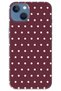 iPhone 13 Polka Burgundy (Burgundy)
