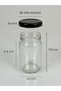 50 Pieces 67 ml Glass Jars with Metal Lids 67 Cc Small Sample Jam Honey Shot Wholesale Glass Jars - 3