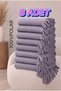 Winter 8-Piece 1St Quality Cafe Restaurant Fleece Shawl - 4