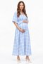 Shirt Collar, Gipeli Waist Detail, Maternity Dress