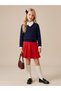 Girl's Front Pleated Shorts Skirt - 4