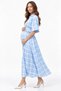 Shirt Collar, Gipeli Waist Detail, Maternity Dress - 4