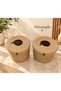 2-Piece Shoe Basket Wicker Color 25Cm*25Cm - 2