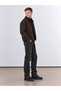 Plain Men's Cashmere Jacket Coat - 3