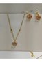 Necklace Set with Earrings Complete with Accessories - 3