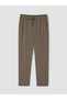 Peak New Season Beige Loose Fit Men's Sweatpants - 6