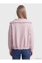 Peak New Season Lilac Sailor Collar Women's Sweatshirt with Tie at the Waist - 4