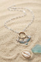 Silver Color Paperclip Chain Phoenix Model Women's Necklace