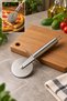 Pizzaro Stainless Steel Pizza Cutter Roulette Knife Dough Cutting Slicer with Ergonomic Handle - 3