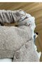 Lace Detailed Gathered Knitwear Cardigan - 2