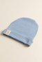Baby Cotton Beanie Set Cute Nature Emblem Flexible Combed Cotton Newborn Children's Hat Multi-Colored - 2