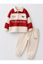 Boy's Polo Collar Top and Pants Set - 4