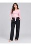 Mv03 Women's Black Long Pajama Bottoms - 2