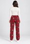 Mv01 Women's Red Long Pajama Bottoms - 2