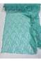 Mint Green Cordone Lace Fabric - Floral Patterned