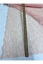 Salmon Cordone Lace Fabric - Floral Patterned - 4