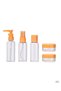Ilkestor Travel Size 5-Piece Cosmetic Refill Set 30 ml (10240) Leak-Proof Design - 4