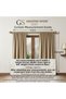 Anthracite 100% Linen Background Curtain 1. Quality Draped Fabric, Non-Pleated, Extrafoam, Gathered, Ready to Use (1 Piece, Single Wing) - 5