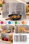 Stove Oil Splash Guard Aluminum Foil Plate 84 X 32.5 cm - 2