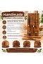 Wooden Jewelry Stand Necklace Earring Bracelet Hanger Jewelry Organizer Decorative Multi-Purpose Stand - 4