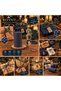 Packing String 2 Colors Navy Blue-Gold 50 Meters 2mm Packaging String - 2