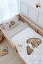 Montessori Duvet Cover and Fitted Sheet Set - Royal Series - Baby Bear - 2