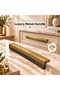 Metal Antique Yellow 256 mm 25.6 cm Furniture Kitchen Drawer Cupboard Cabinet Door Handle Handles - 6