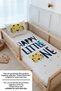 Montessori Duvet Cover and Fitted Sheet Set - Pure Baby Series - Happy Lion - 4
