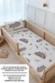 Single Duvet Cover and Fitted Sheet Set - for Baby Series - Mother and Baby Koala - 4