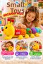 Patterned Caterpillar Plush Toy 50 cm Yellow Color Soft Welsoft Fabric Cute Children's Playmate Stylish - 2